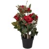 Planta artificial de rosas Clayre & Eef 20x20x55 cm