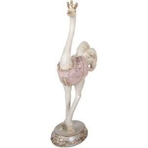 Decoración Ramo Clayre & Eef Blanco suave con tonos rosados 23x11x41 cm