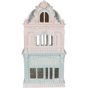 Decoración Casa Clayre & Eef 6PR6005 Azul Rosa 19x15x38 cm