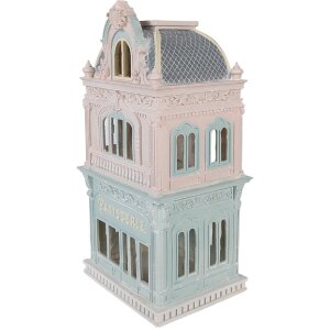 Decoración Casa Clayre & Eef 6PR6005 Azul Rosa 19x15x38 cm