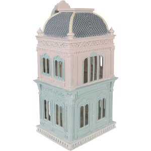 Decoración Casa Clayre & Eef 6PR6005 Azul Rosa 19x15x38 cm