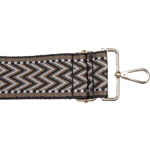 Cinturón para bolsos Juleeze JZBS0011 5 unidades 140 cm Negro-Blanco