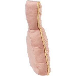 Tapón de puerta en forma de conejo Clayre & Eef Rosa Gold 20x7x31 cm