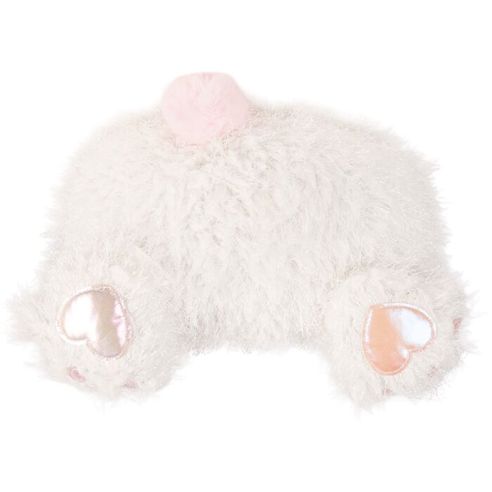 Cojín decorativo en forma de conejo Clayre & Eef Blanco Rosa 38x14x27 cm