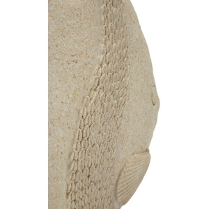 Figura decorativa PESCE SAND Mauro Ferretti 25,3x8,6x24,5 cm Beige
