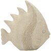 Figura decorativa PESCE SAND Mauro Ferretti 25,3x8,6x24,5 cm Beige