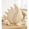 Figura decorativa PESCE SAND Mauro Ferretti 25,3x8,6x24,5 cm Beige