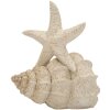 Figura decorativa marítima STELLA MARINA SAND 18x13x21,2 cm de Mauro Ferretti