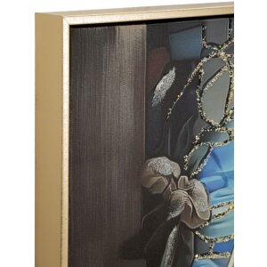 Pintura sobre lienzo NATIVITÀ con marco 102x4x72 cm de Mauro Ferretti