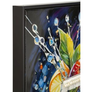 Marco de fotos COCKTAIL con lienzo Mauro Ferretti 62x3,5x92 cm