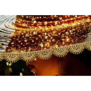 Pintura sobre tela ILLUMY Mauro Ferretti con marco 62x3,5x92 cm