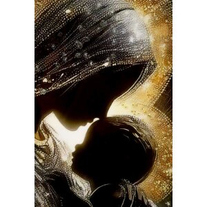 Pintura en lienzo MATERNITY con marco de fotos Mauro Ferretti 60x3,5x90 cm