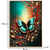 Cuadro de pared Mauro Ferretti "Butterfly" – lienzo decorativo con marco 70x100 cm