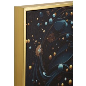 Marco de pared con arte LED "Minerva" de Mauro Ferretti – Lienzo con marco 60x90 cm