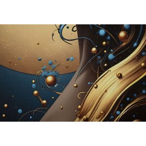 Mural LED "Minerva" de Mauro Ferretti – Tela con marco 60x90 cm