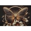 Marco de pared "Butterfly" con LED de Mauro Ferretti – Lienzo con marco 50x50 cm