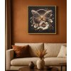 Marco de pared "Butterfly" con LED de Mauro Ferretti – Lienzo con marco 50x50 cm