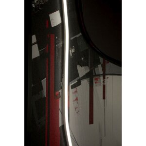 Marco de fotos LED "Psyco" Mauro Ferretti 60x90 cm con aplicación 3D