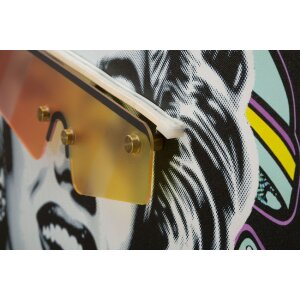 Pintura LED en lienzo "Marilin" 60x90 cm – Aplicación 3D en acrílico