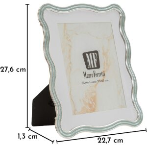 Marco de fotos Mauro Ferretti "Elizabeth" 20x25 cm azul claro