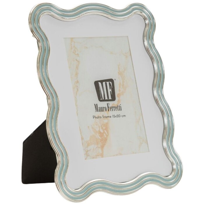 Marco de fotos Mauro Ferretti "Elizabeth" 15x20 cm azul claro