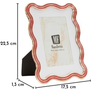 Marco de fotos Mauro Ferretti "Elizabeth" 15x20 cm Rojo
