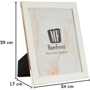 Marco de fotos Mauro Ferretti "Molly" 20x25 cm Blanco