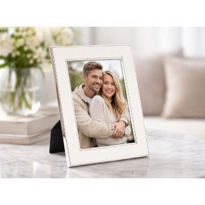 Marco de fotos Mauro Ferretti "Molly" 12,5x17,5 cm Blanco