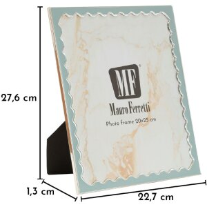 Marco de fotos Mauro Ferretti "Juliette" 20x25 cm azul claro