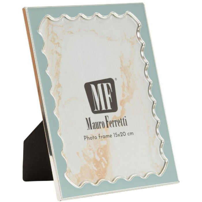 Marco de fotos Mauro Ferretti "Juliette" 12,5x17,5 cm Azul claro