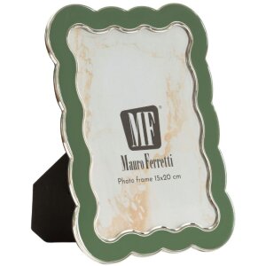 Marco de fotos Mauro Ferretti "Charlotte" 12,5x17,5 cm Verde