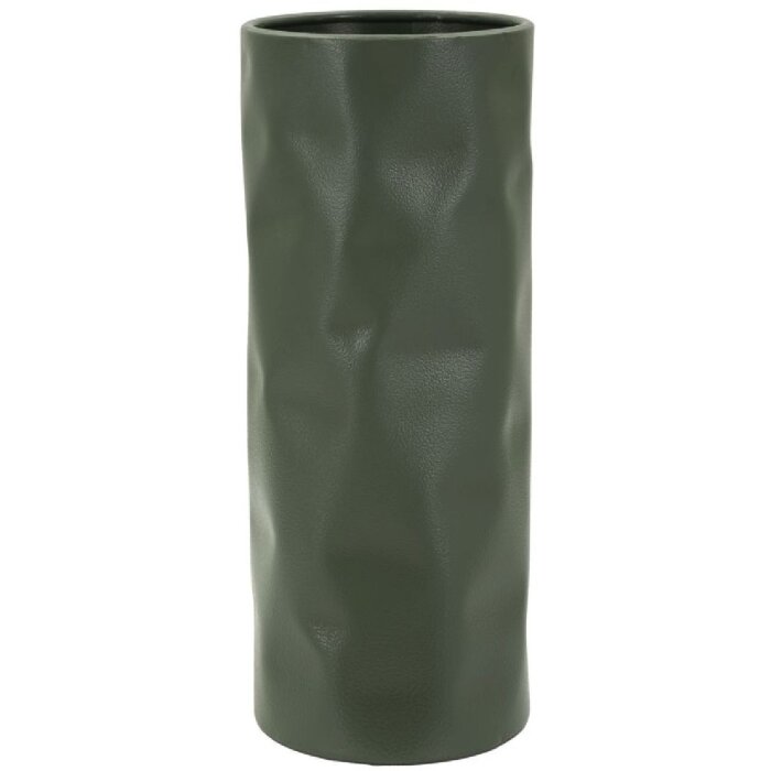 Vaso "Norimberga" de Mauro Ferretti 12x12x30 cm Verde claro