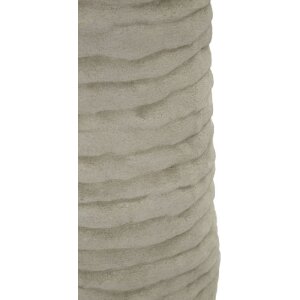 Vaso "Lima Open" de Mauro Ferretti Ø15,5x40 cm Gris/Gold