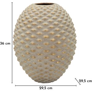 Vaso "Pepipas Ball" de Mauro Ferretti Ø29,5x36 cm