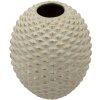 Vaso "Pepipas Ball" Mauro Ferretti Ø23,5x28,5 cm Gris/Gold
