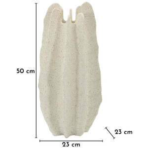 Vaso "Ester" de Mauro Ferretti Ø23x50 cm