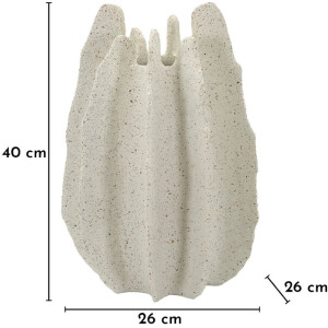 Vaso "Ester" Mauro Ferretti Ø26x40 cm