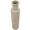 Vasija exterior "Arena" Ø24,5x97 cm, color beige Mauro Ferretti