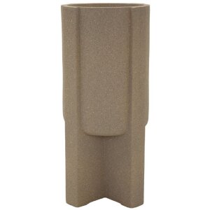 Soporte para macetas al aire libre "Moai" Ø39x80,5 cm Marrón