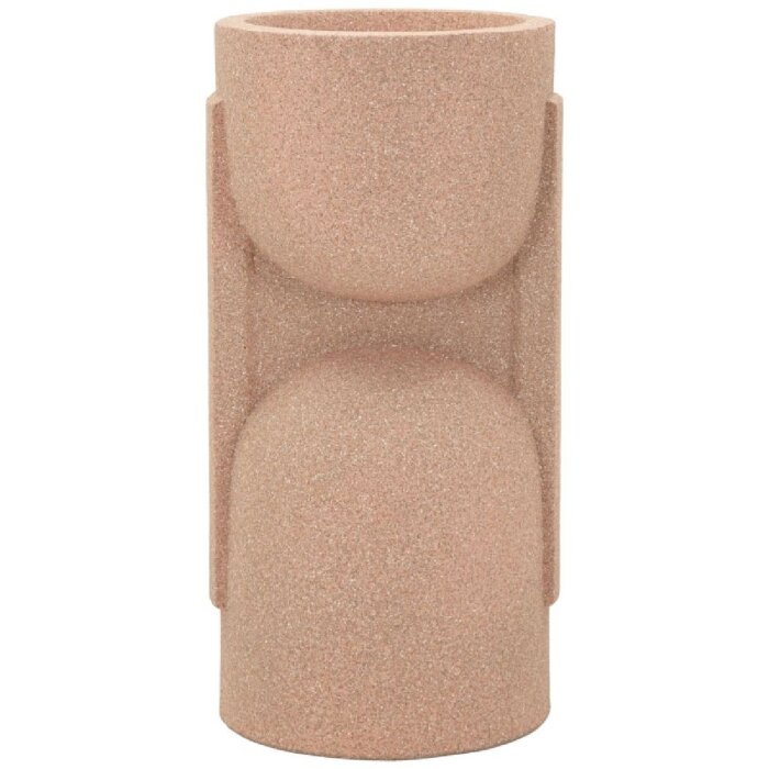 Soporte para maceta exterior "Nui" Mauro Ferretti 36x34x70,5 cm Rojo