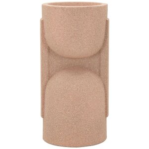 Soporte para maceta exterior "Nui" Mauro Ferretti 36x34x70,5 cm Rojo