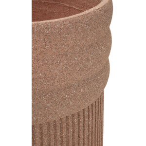 Mauro Ferretti Cachepot Set COLOMBIA 3er Pflanzgefäße Rot