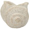 Vasija SHELL SAND Beige 35x23x18cm de Mauro Ferretti