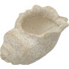Vasija SHELL SAND Beige 35x23x18cm de Mauro Ferretti