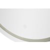 Espejo de pared LED SIMPLE Oval Mauro Ferretti 60x3,5x80 cm Plata