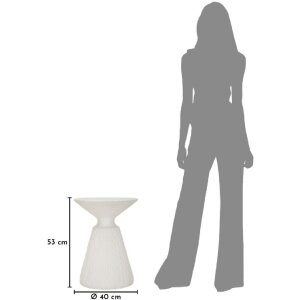 Mauro Ferretti Beistelltisch CONE Ø40x53 cm