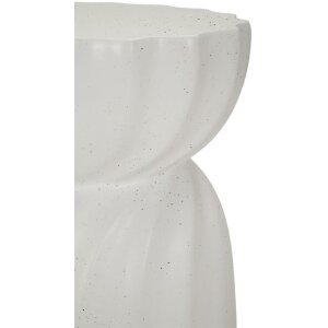 Mauro Ferretti Beistelltisch TWISTY Ø36x47,5 cm Creme