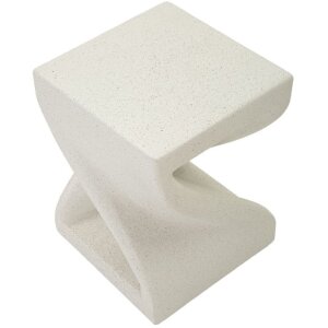 Mauro Ferretti Beistelltisch Z 34x34x45 cm Creme