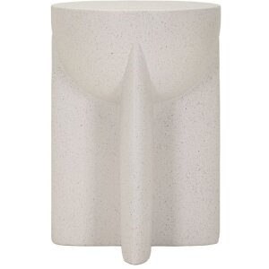 Mauro Ferretti Beistelltisch History Ø33,5x48,5 cm Creme