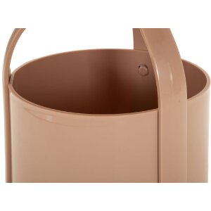 Escritorio auxiliar Mauro Ferretti Iris Rosa Ø44x43 cm Plástico